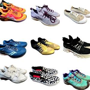 Bulk Men’s Women’s Tennis Athletic Shoe Lot Of 9 Name Brand Wholesale Reseller
